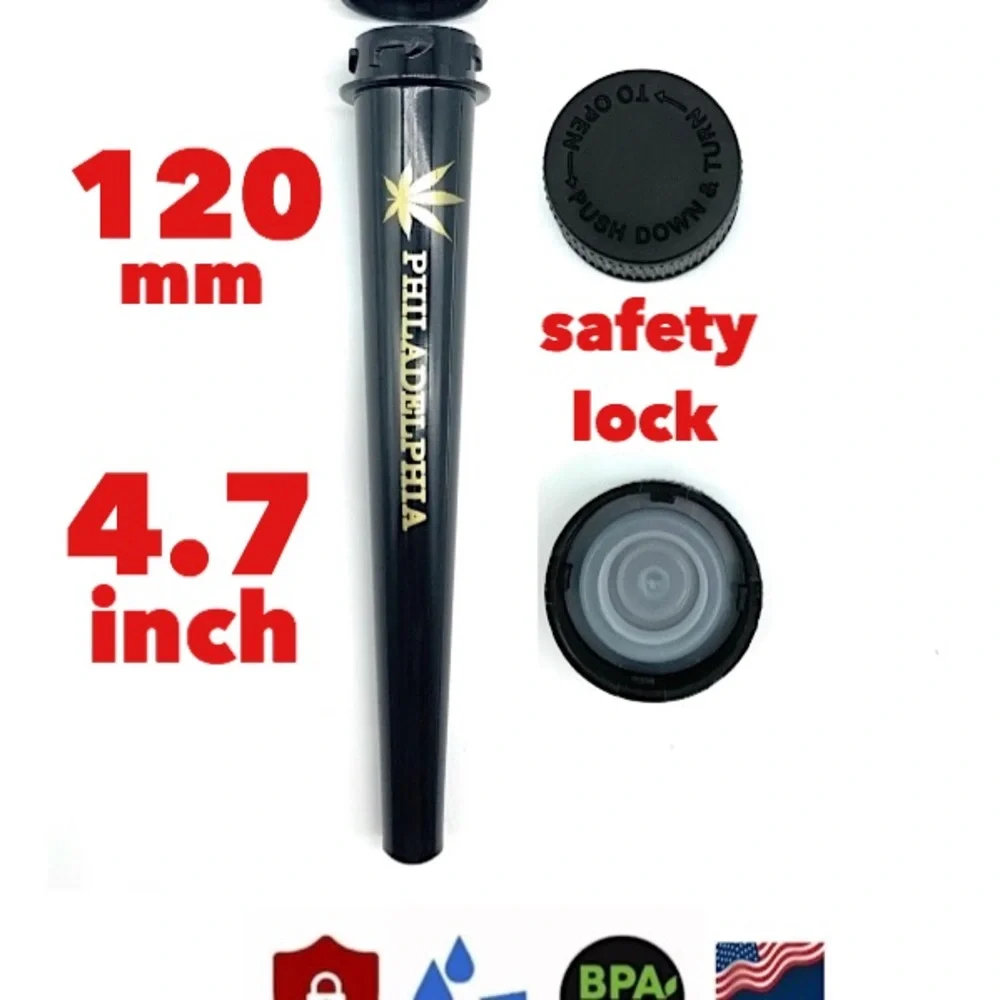 RAW cone king size classic pre rolled 100PK with smell proof tube - Picture 4 of 7